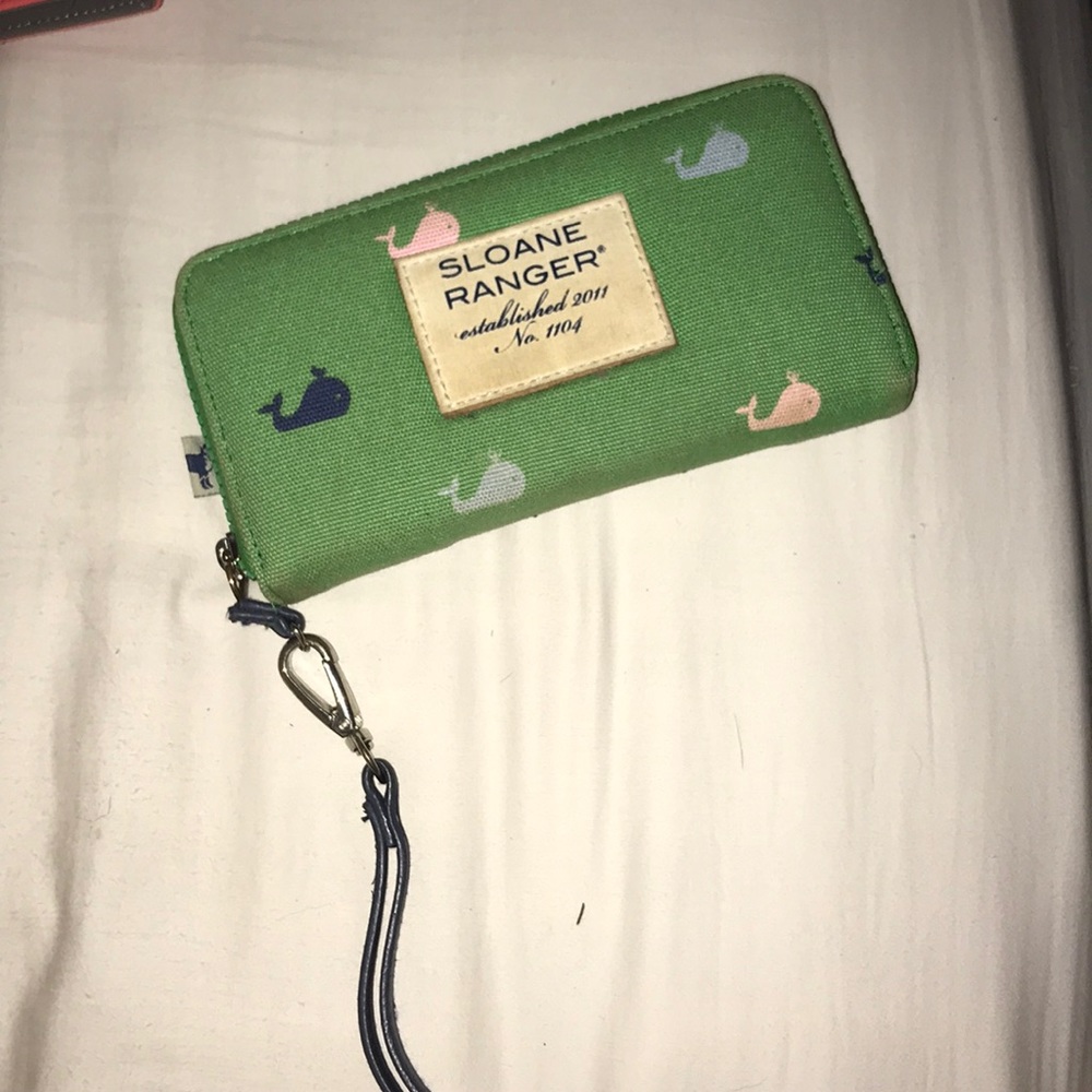 Sloan ranger whale wallet